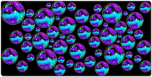 Galaxy Bubbles XXL Mousepad