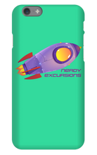 Nerdy Excursions Rocket iPhone Phone Cases