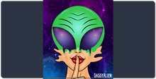 sassyalien1 XXL Gaming Mousepad
