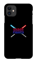 Saber Fights Lightsaber Cross Phone Case (Iphone)