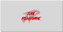 just_renegade XXL Gaming Mousepad