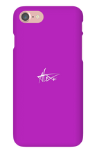 AlexRP iPhone Phone Cases (Logo Bianco)