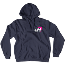 Pink/White Hoodies (No-Zip/Pullover)