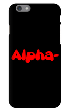 Alpha- iPhone Phone Case
