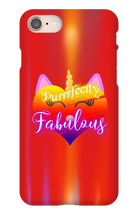Purrfectly Fabulous iPhone Phone Cases