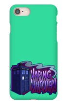 vaping_whovian iPhone Phone Cases