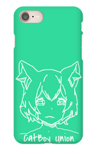 Catboy Union iPhone case (White)