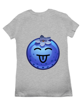 Blueberry tshirt-women-back