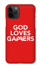 God Loves Gamers iPhone Case