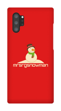 mrsrgsnowman Samsung Phone Cases