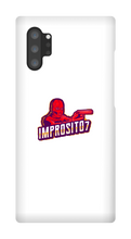 Funda de iphone con el logo de IMPROSITO