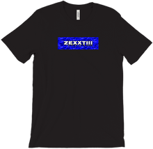 zexxtiii drip camo shirt blue