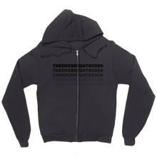 theemidnightrider Zip Up Hoodie
