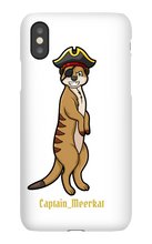 captain_meerkat iPhone Phone Cases