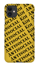 Antisocialkoi Iphone case