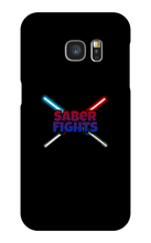 Saber Fights Lightsaber Cross Phone Case (Samsung)