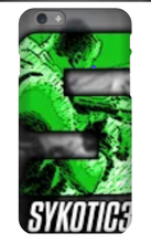 sykotic3yt iPhone Phone Cases