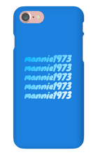 mannie1973 iPhone Phone Cases