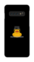 Master Quackson Logo and Name Samsung Phone Case