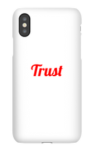 Trust Red  iPhone Phone Cases
