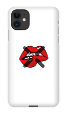 Hitmarker on the Lips iPhone Phone Cases