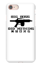 Big Boss Did Nothing Wrong iPhone Phone Case