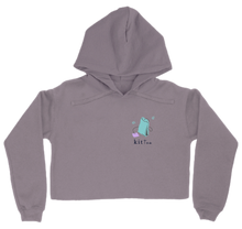 KitTea Cropped Hoodie (Light Colours)