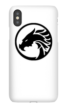 QcDragonz iPhone Phone Cases Black Logo
