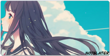 Anime Girl Gaming Mousepad