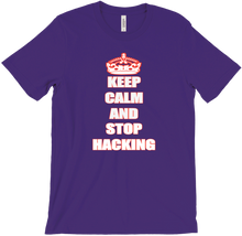 STOP HACKING TEE