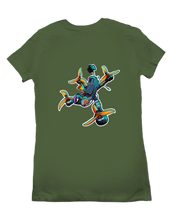 D3 FPV Women’s Back Print T-shirt