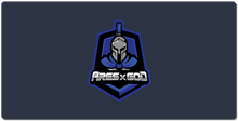 aresxgod XXL Gaming Mousepad Middle Logo