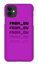 From_OU iPhone Phone Cases