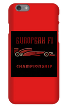 europeanf1championchip iPhone Phone Cases