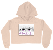BerryBonBon Coloured Eyes Cropped Hoodie
