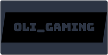 XXL Gaming Mousepad. with Oli_Gaming. text