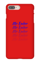 Mr Ender Faded iPhone Cases