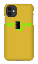 toxic_humor iPhone Phone Cases