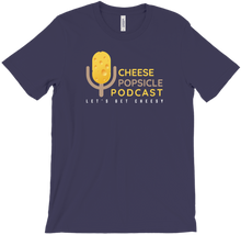 Cheese Popsicle Podcast  Mic Logo T-Shirt