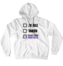 Single/Taken Light Hoodie (No-Zip/Pullover)