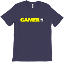 GAMER yellow print T-Shirts