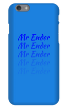 Mr Ender Faded iPhone Cases