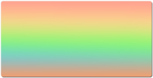 Pastel rainbow XXL Gaming Mousepad