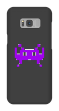 Purple Invader Samsung Phone Case