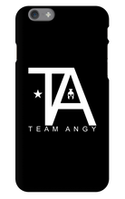 Team Angy Iphone Case || Logo White