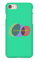 Cookoonoob iPhone Case  (ElizabethCamdenDesign)