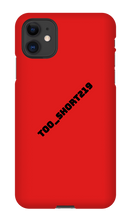 too_short219 iPhone Phone Cases
