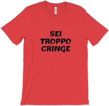 Moro's T-Shirt "Sei troppo cringe" Black