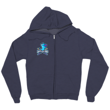 chopstickLizard zip-up-hoodie