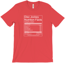 Disc Jockey Nutrition Facts